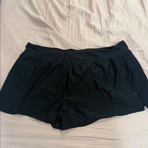 Kona Sol Women's Athletic swimming Black Shorts